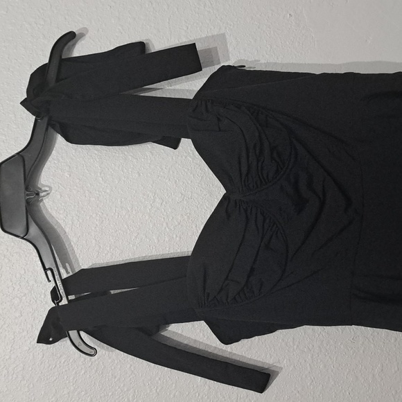 Gianni Bini Everly Bustier Sweetheart Neck Sleeveless Tie Shoulder A-Lin… - Picture 5 of 10